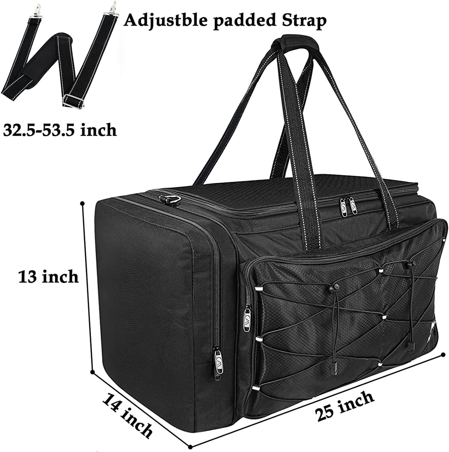 Baseball Softball Bag Extra Large Catchers Gear Duffle Bag Vented Shoes